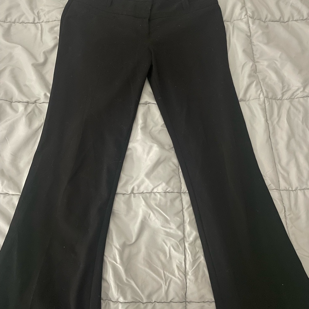 Charlotte Russe Black Flared Pants